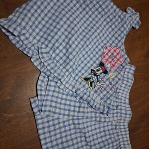 Disney Blue and White Kids Matching Set